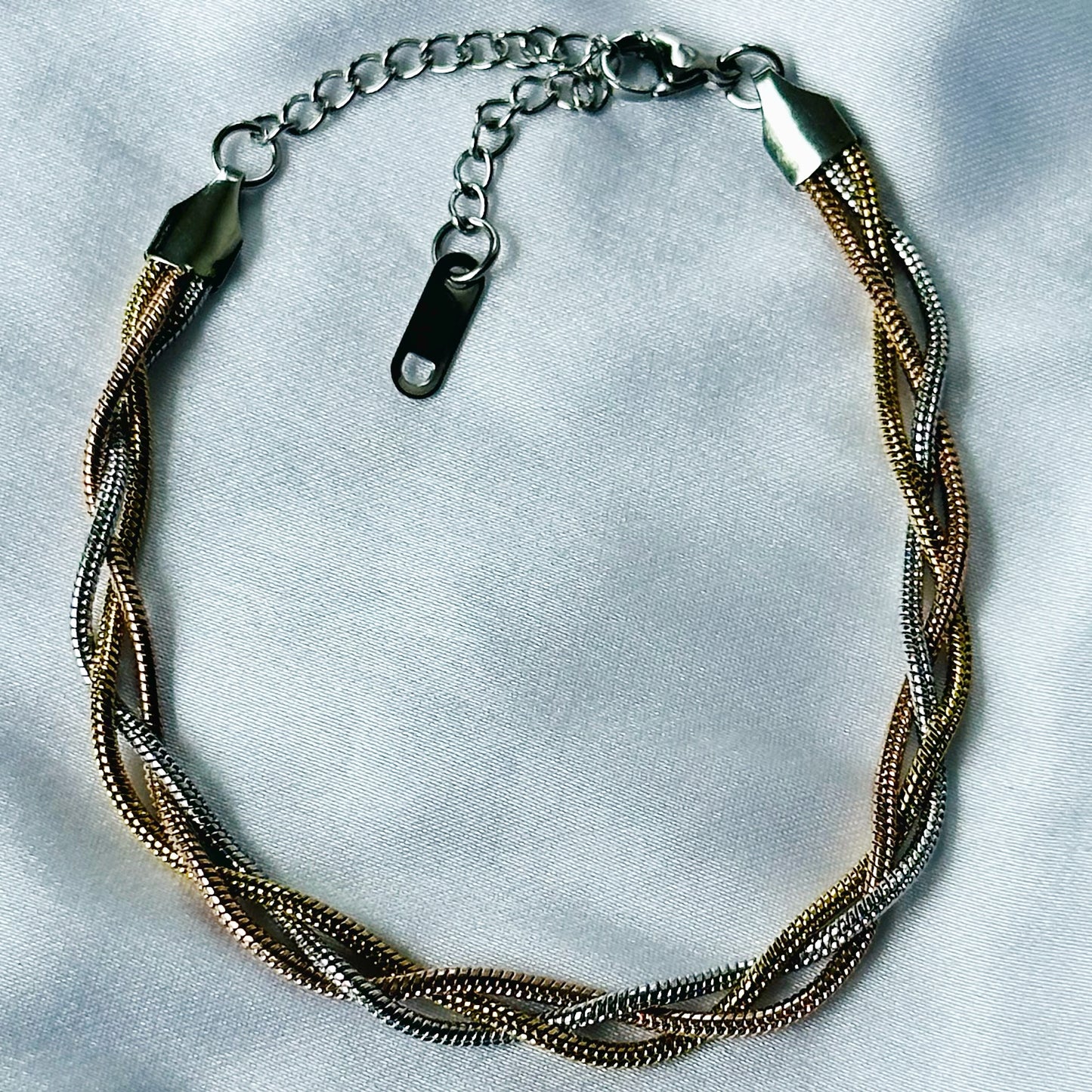 Gold/Silver/Rose Gold Plated Multi-Layer Chain Bracelet