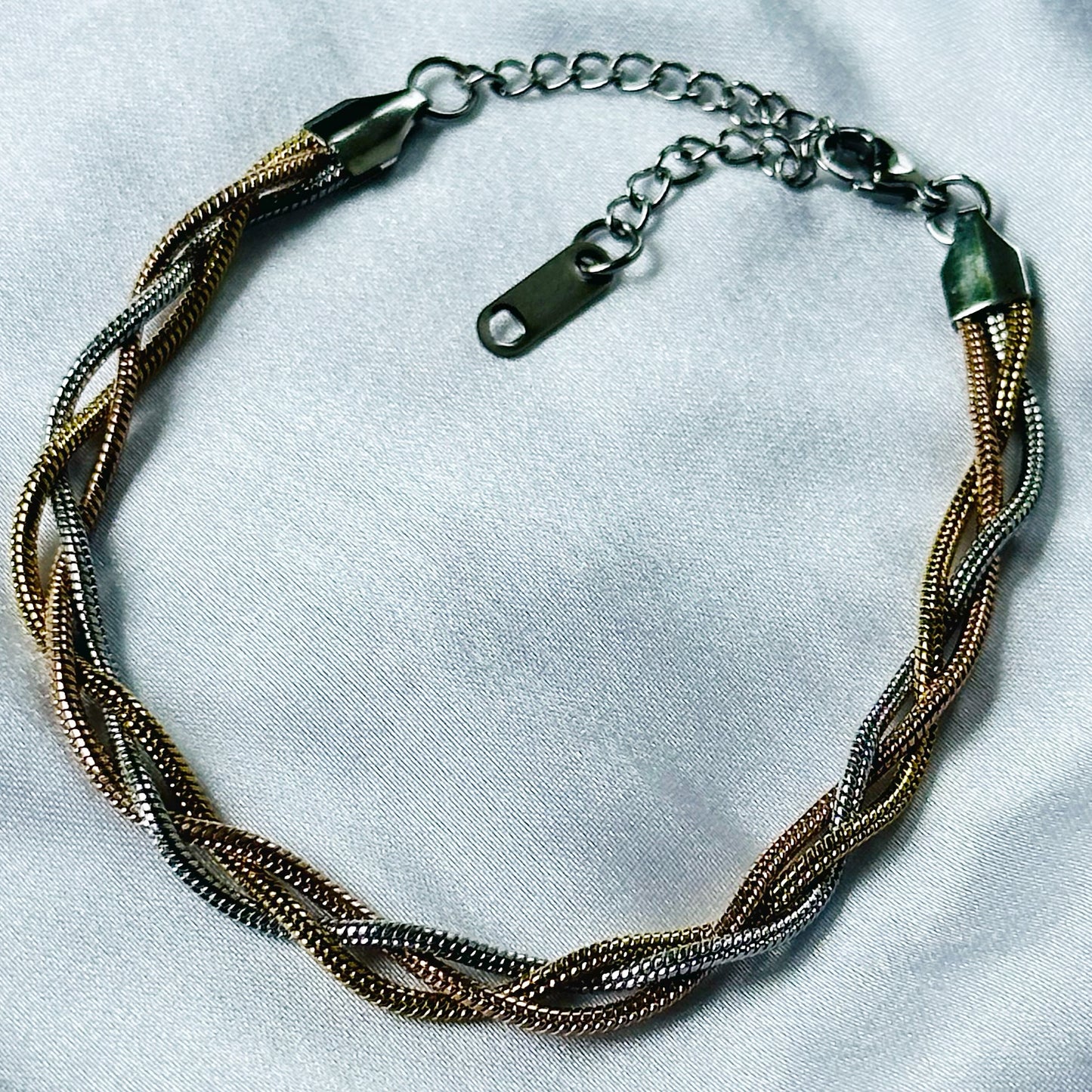 Gold/Silver/Rose Gold Plated Multi-Layer Chain Bracelet