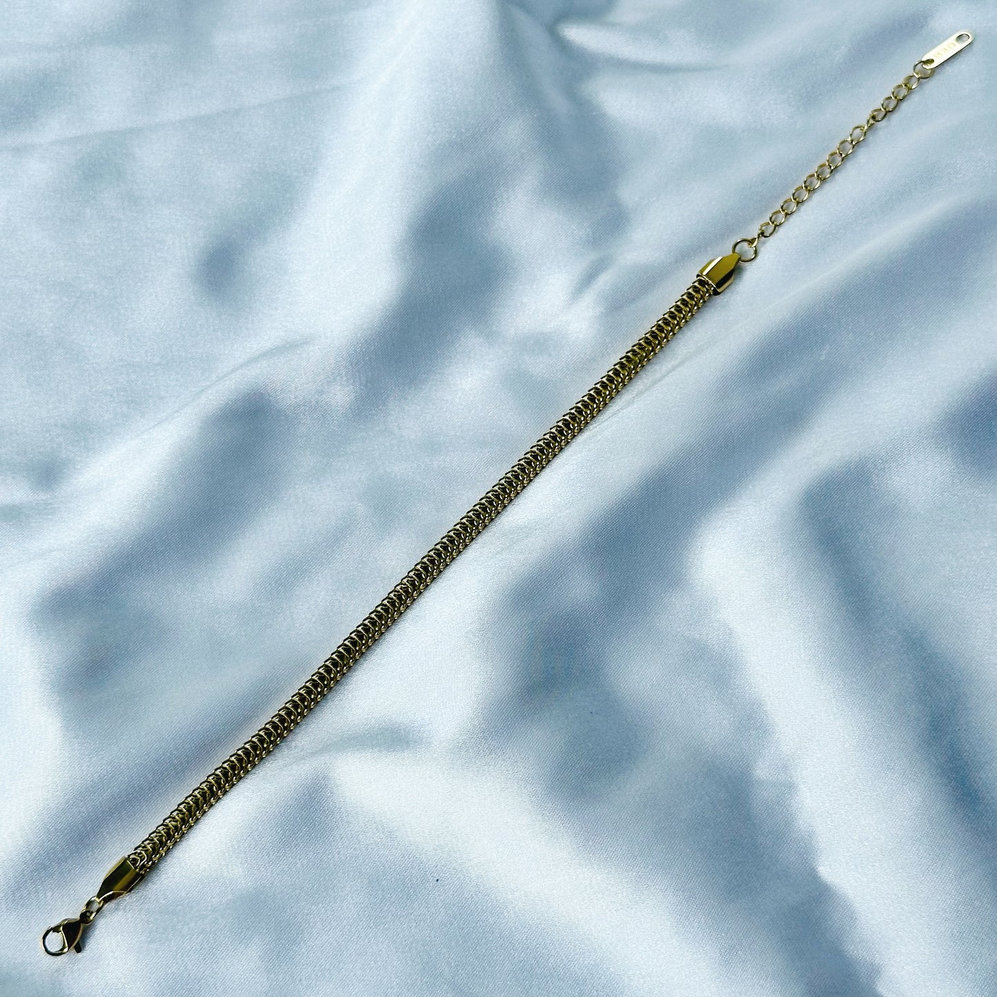 Gold Plated Adjustable Chain Bracelet