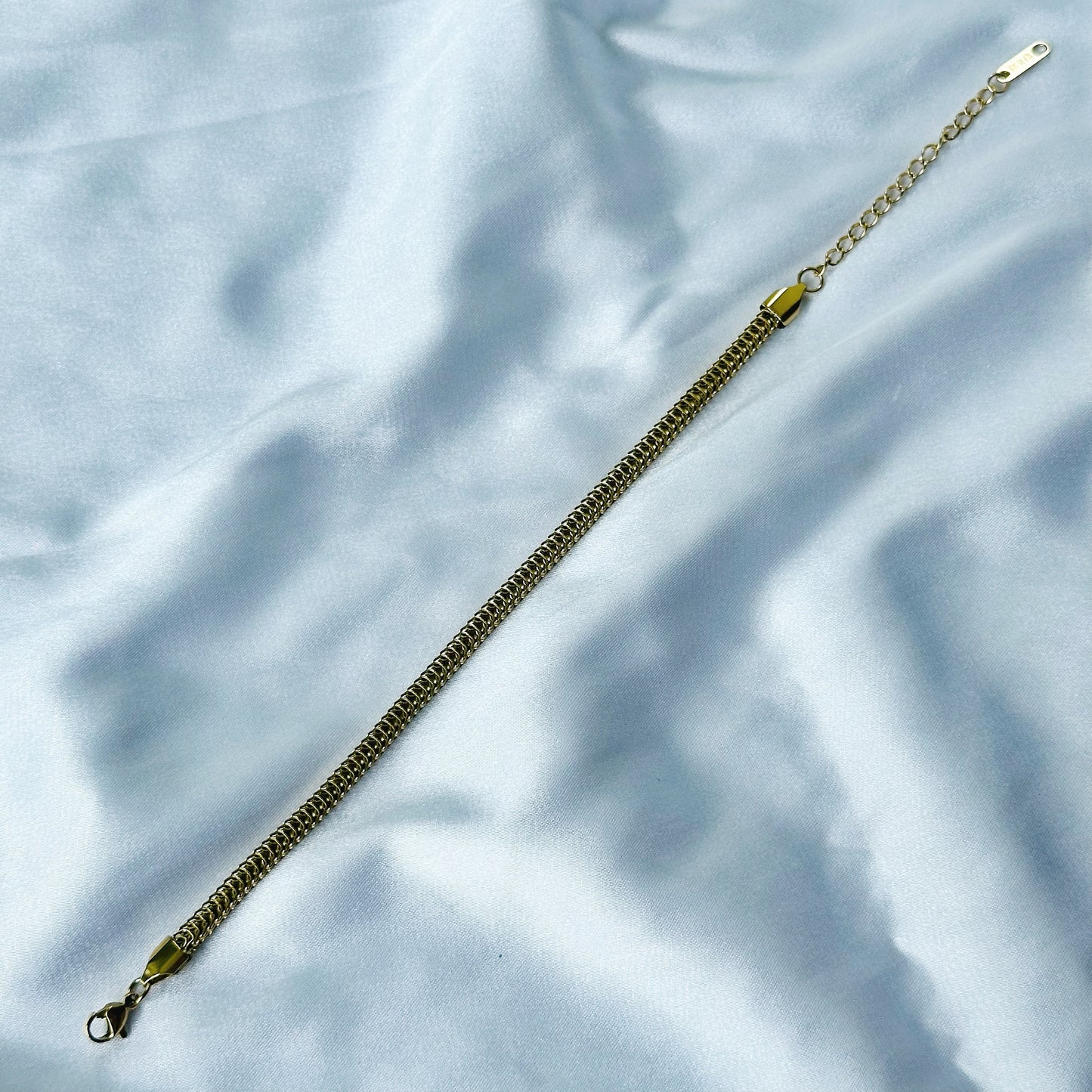 Gold Plated Adjustable Chain Bracelet