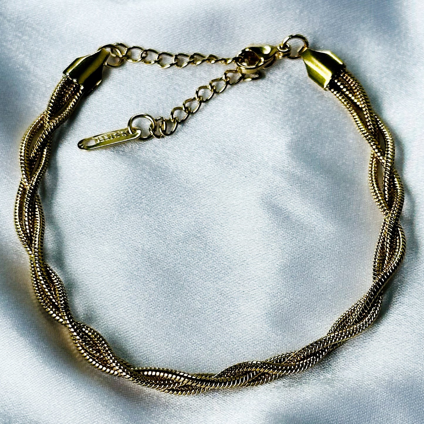 Gold Plated Multi-Layer Chain Bracelet