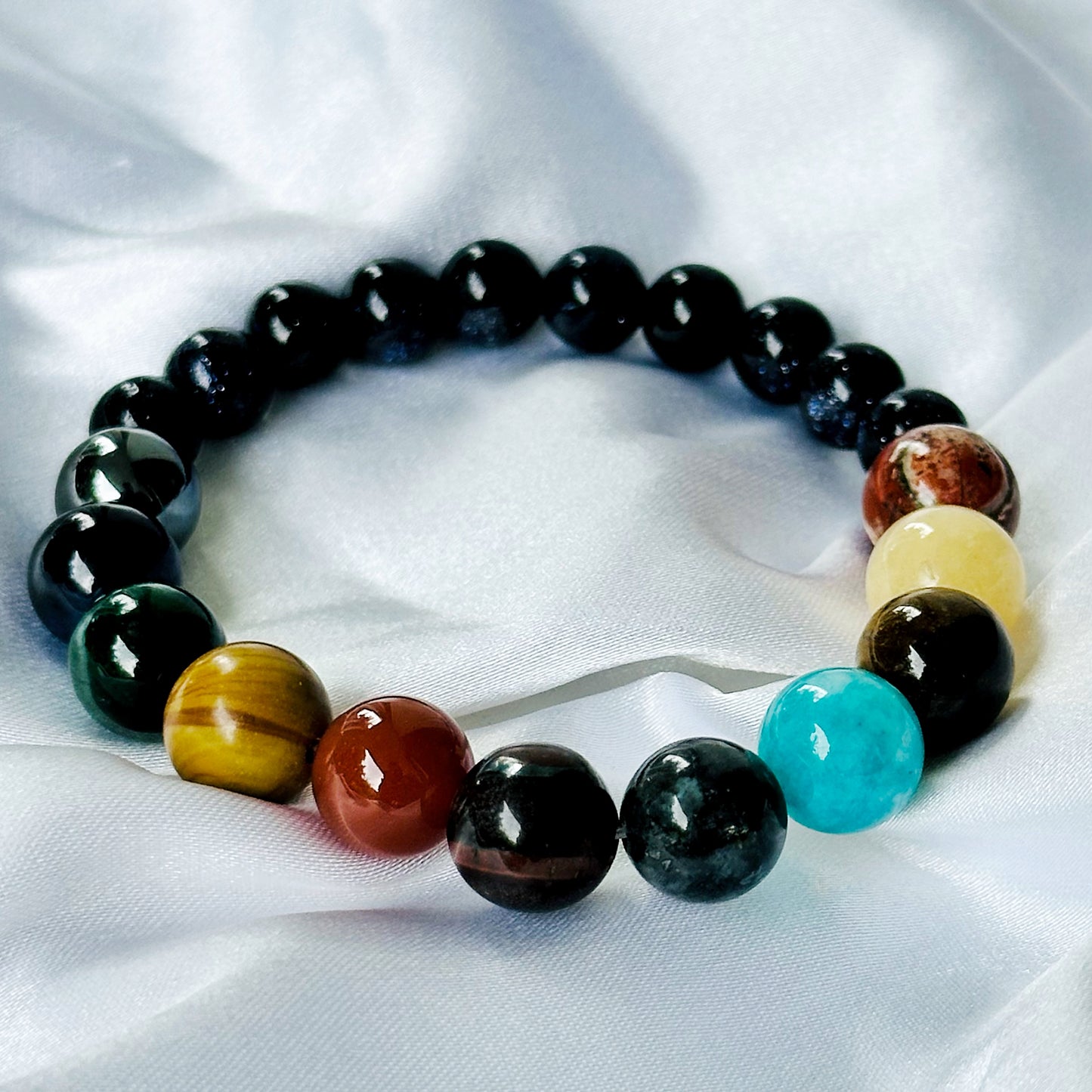 11 Natural Stones Bracelet