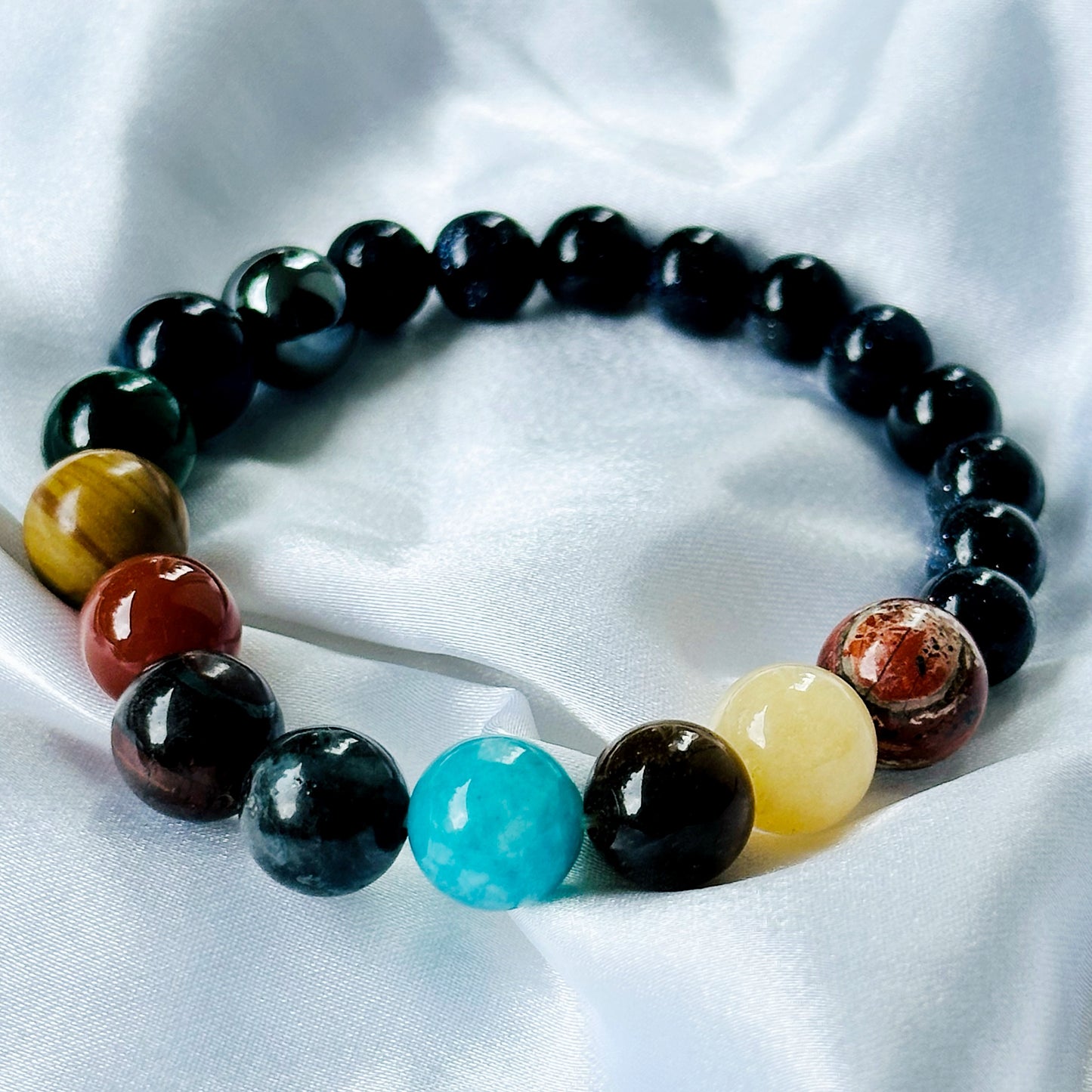 11 Natural Stones Bracelet