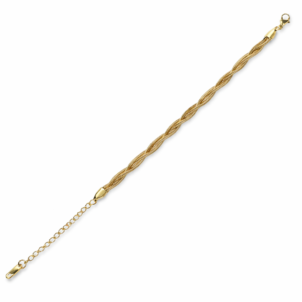 Multi-Chain Gold Plated Bracelet