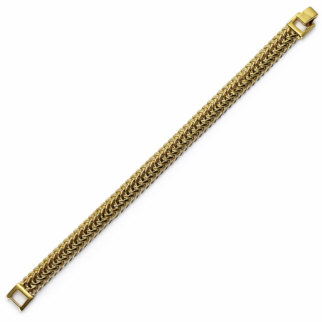 Cuban Chain Gold Plated Bracelet