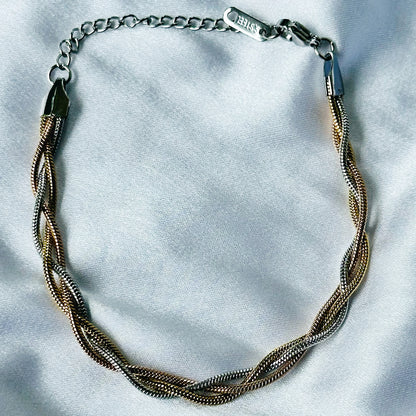 Gold/Silver/Rose Gold Plated Multi-Layer Chain Bracelet