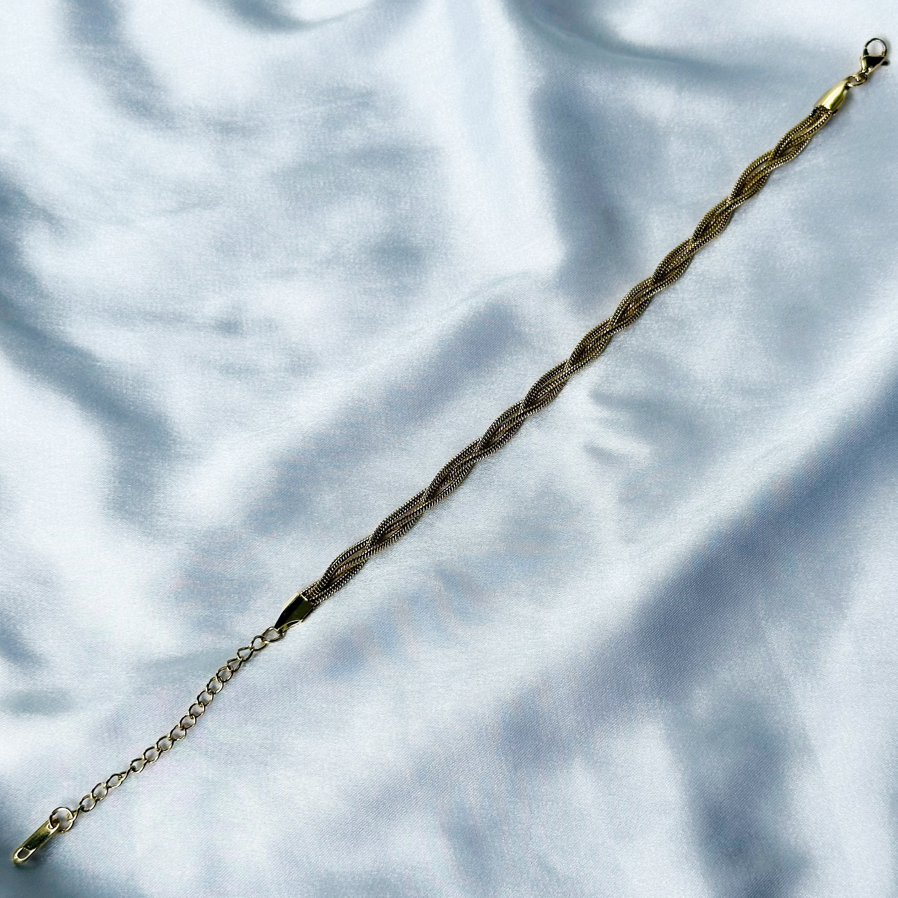 Gold Plated Multi-Layer Chain Bracelet